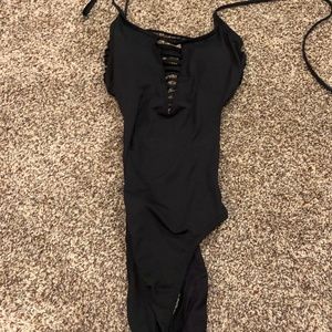 ripcurl black one piece.